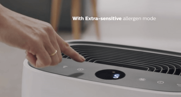 Philips AC2887 Air Purifier Review Allergen mode