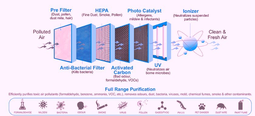 Atlanta Beta350 Air Purifier Review iCluster 