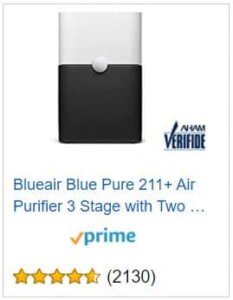 Blue Pure 211+ Price