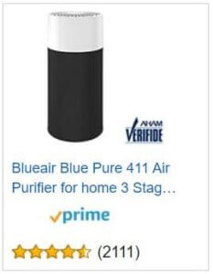 Blue Pure 411 Price