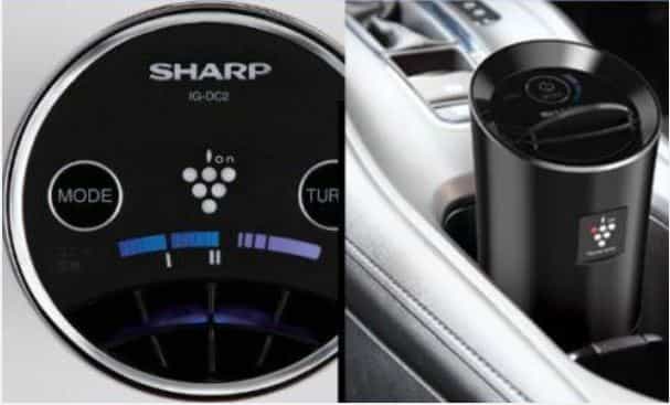 sharp car air purifier turbo mode