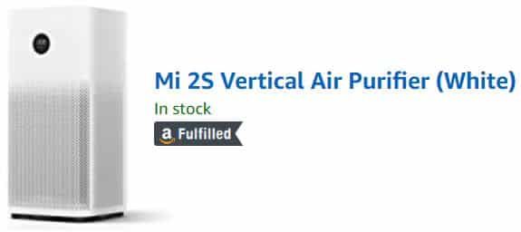 MI Air Purifier 2S Review Cost