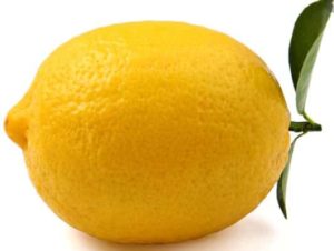 Lemon juice for alkaline water