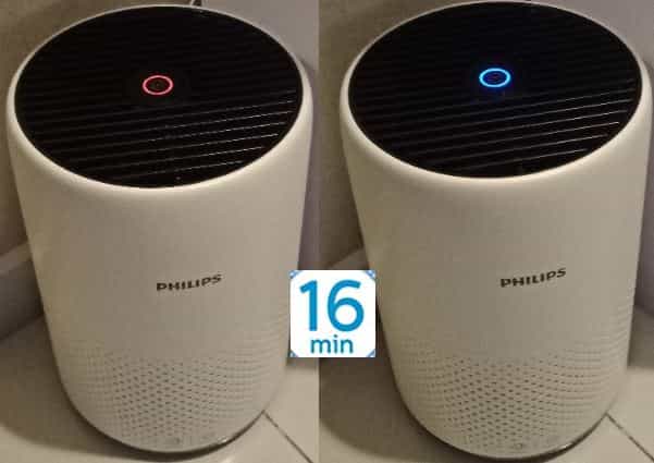 Philips AC0820 air purifier color LED