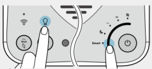 Adjusting the sensitivity of Airmega