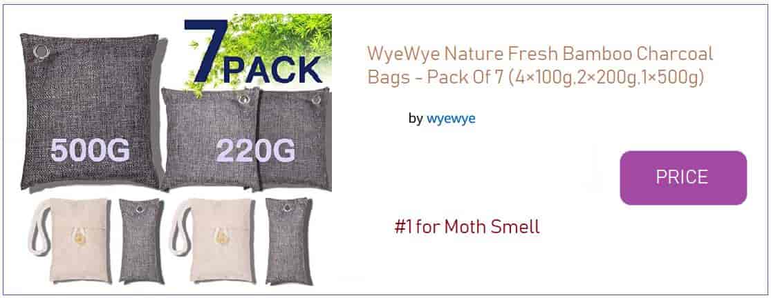 WyeWye Nature Fresh Bamboo Charcoal Bags