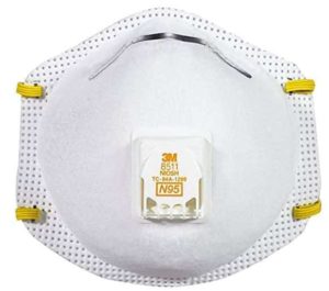 3M 8511 N95 vs P95 Pollution Mask