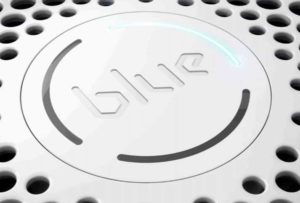 Blue Pure 411 Power and Speed Button