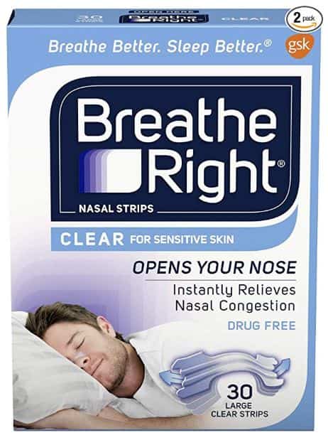 Breathe Right Nasal strips Snoring Remedy