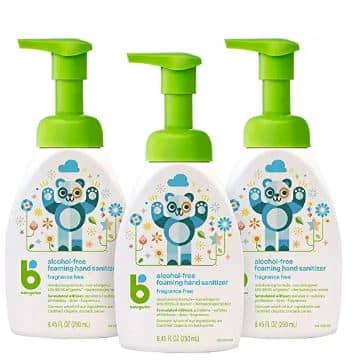 Babyganics Foam based Best hand sanitizer for baby