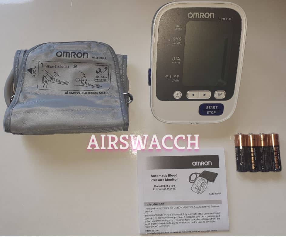 Best Blood Pressure Monitor In India Omron HEM-7130