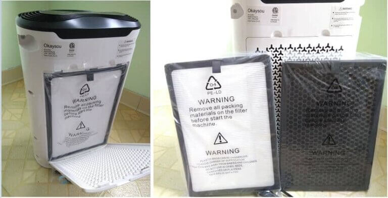 Okaysou AIRMAX8L Air Purifier Review - AirSwacch