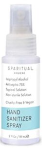 Sparitual Isopropyl Best Sanitizer With No Scent
